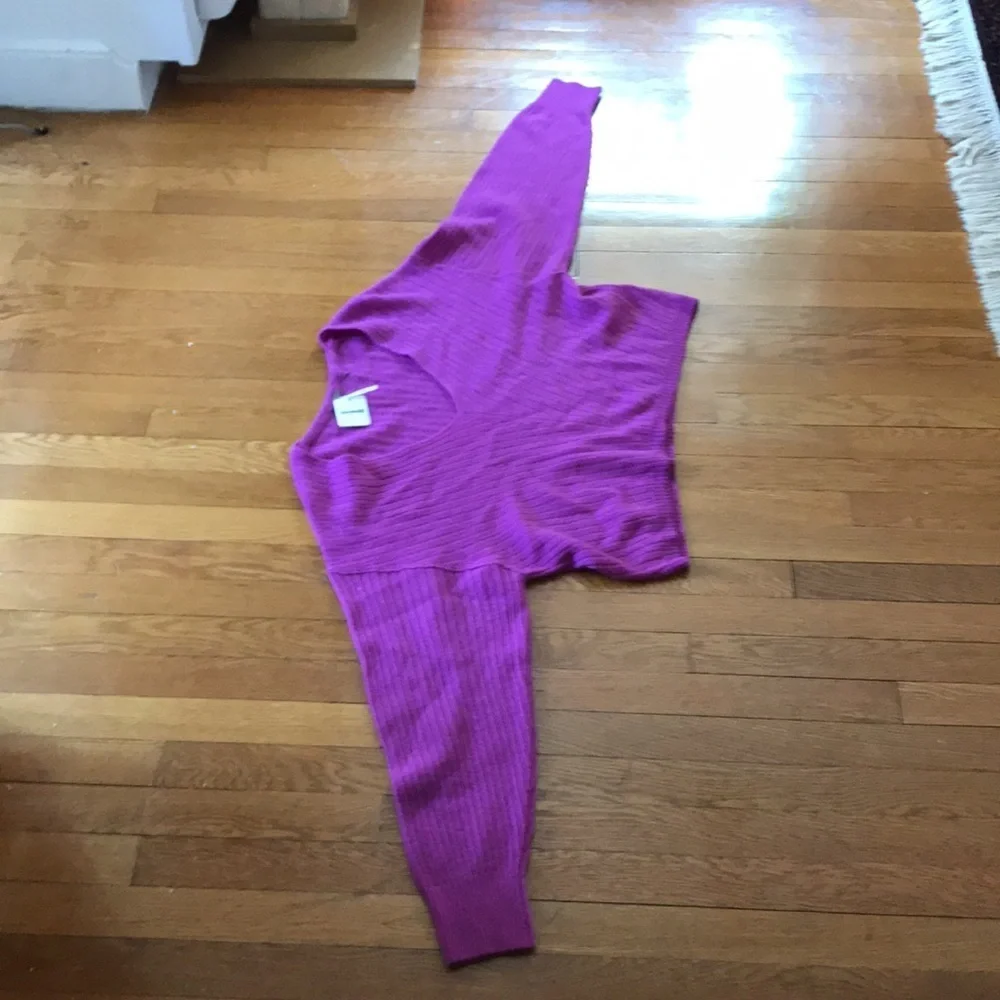 NWT Free People Elias Cashmere Sweater purple